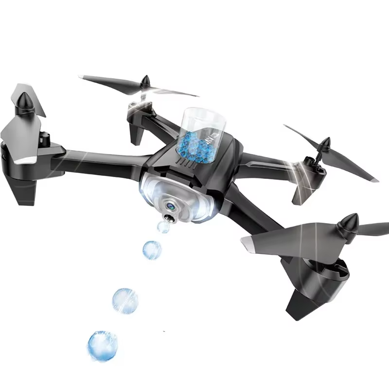 [DRONE SHOTING N] DRONE WATER SHOOTING (NEGRO)