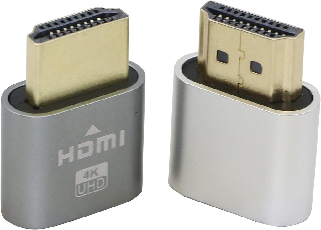 [HDMI-VIRTUAL-DUMMY] ADAPTADOR VIRTUAL HDMI 4K,EMULADOR FANTASMA SIN CABEZA, HDMI