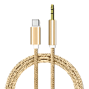 [USBC-3.5MM] CABLE ADAPTADOR USB-C A AUXILIAR 3.5MM (REMATE)