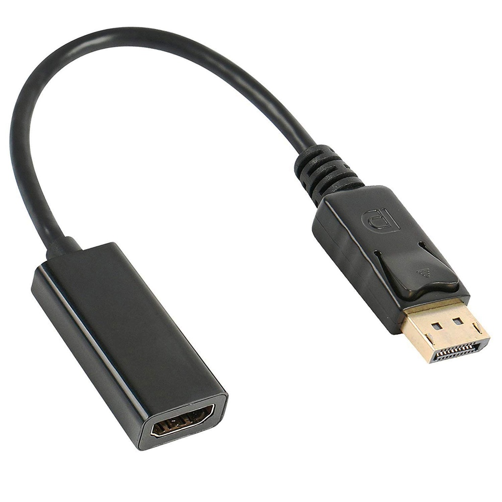 [AO-AD-1014] ADAPTADOR DISPLAYPORT A HDMI (HEMBRA) / RESOLUCION 4K