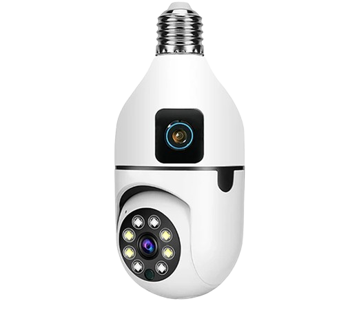 [V380-SQ002-W-L] CAMARA PT 360º SQ002-W-L  FOCO WIFI 2MP CON DOBLE LENTE