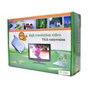 [CONVER-BNC-VGA] CONVERTIDOR BNC A VGA, MONITOR DE COMPUTADORA A MONITOR, VIDEO AV