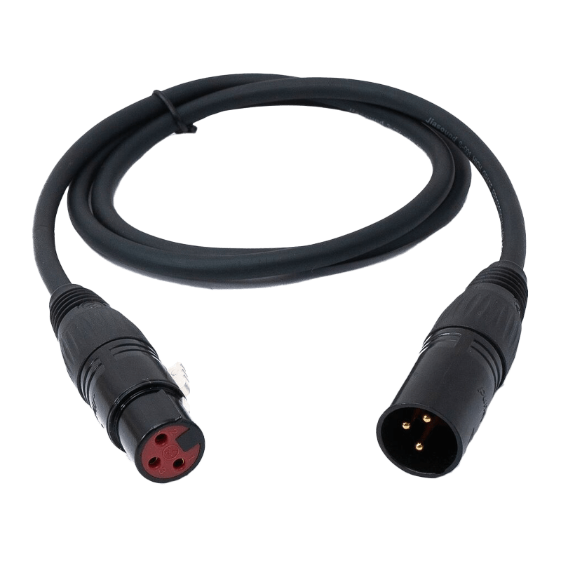 [XLR-MALE-FEMALE] JIASOUND CABLE XLR HEMBRA-MACHO 1M