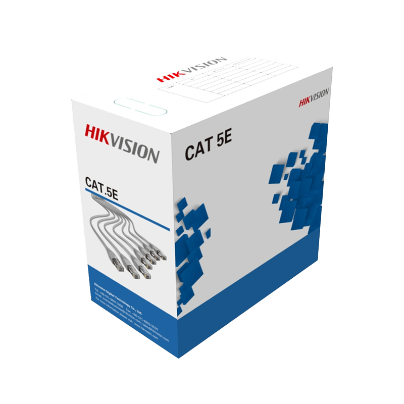 [HIK-CAT.5E 300M] HIKVISION CABLE UTP CAT.5E 305M GRAY CH DS-1LN5E-E/E