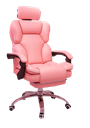 SILLA GAMER C ROSADO+BLANCO