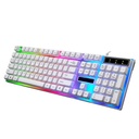 TECLADO USB V4 CON LUCES RGB