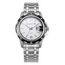 WLISTH S504 RELOJ CON CORREA DE ACERO Y PLACA BLANCA