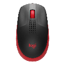 LOGITECH MOUSE INALAMBRICO M190 - ROJO